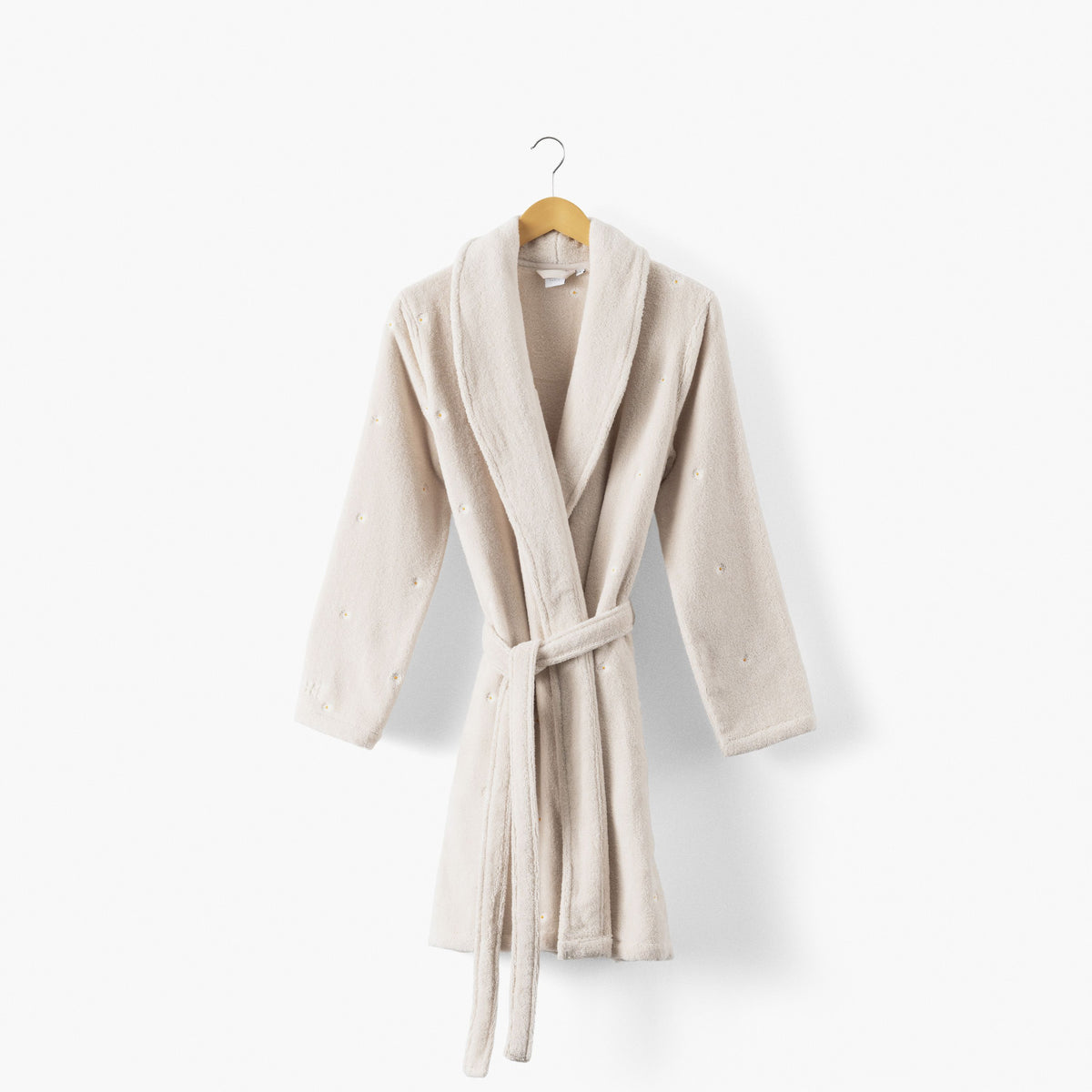 Peignoir Carre Blanc Femme