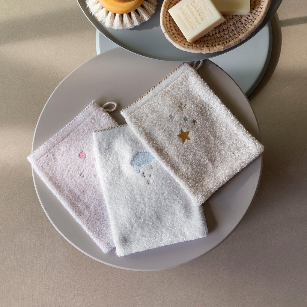 Gants de toilette enfant