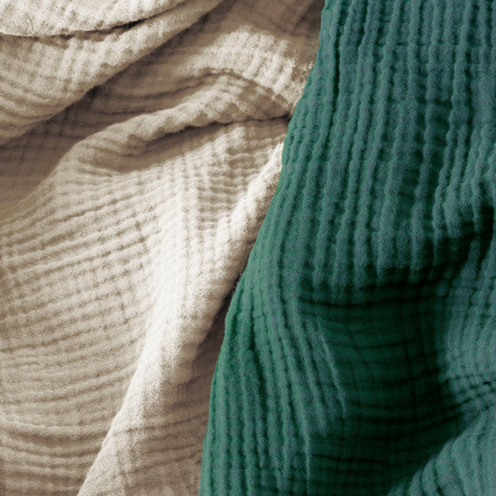 Cotton gauze bed linen