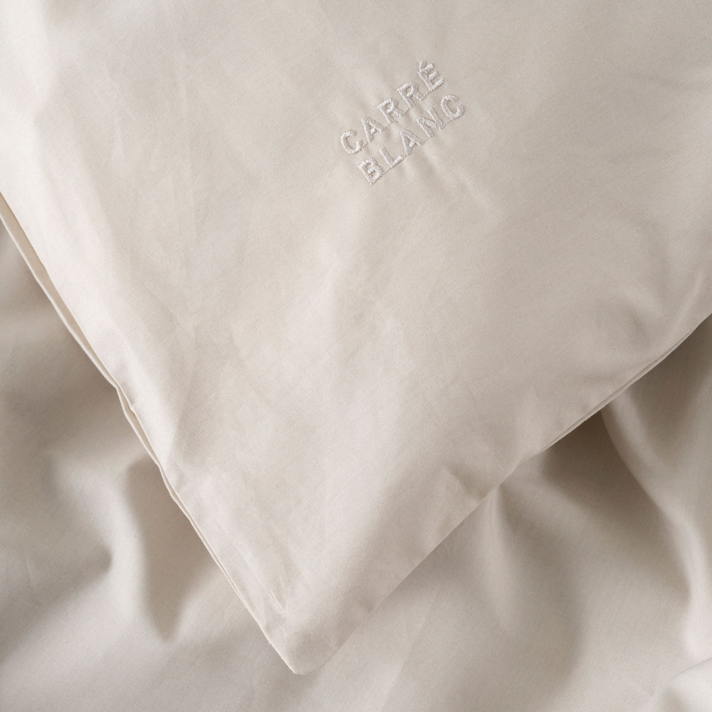 Cotton percale bed linen