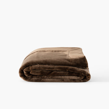 Plaid polaire Oslo bronze - 1