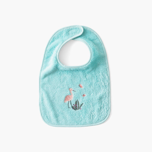 Aruba celadon katoenen slabbetje