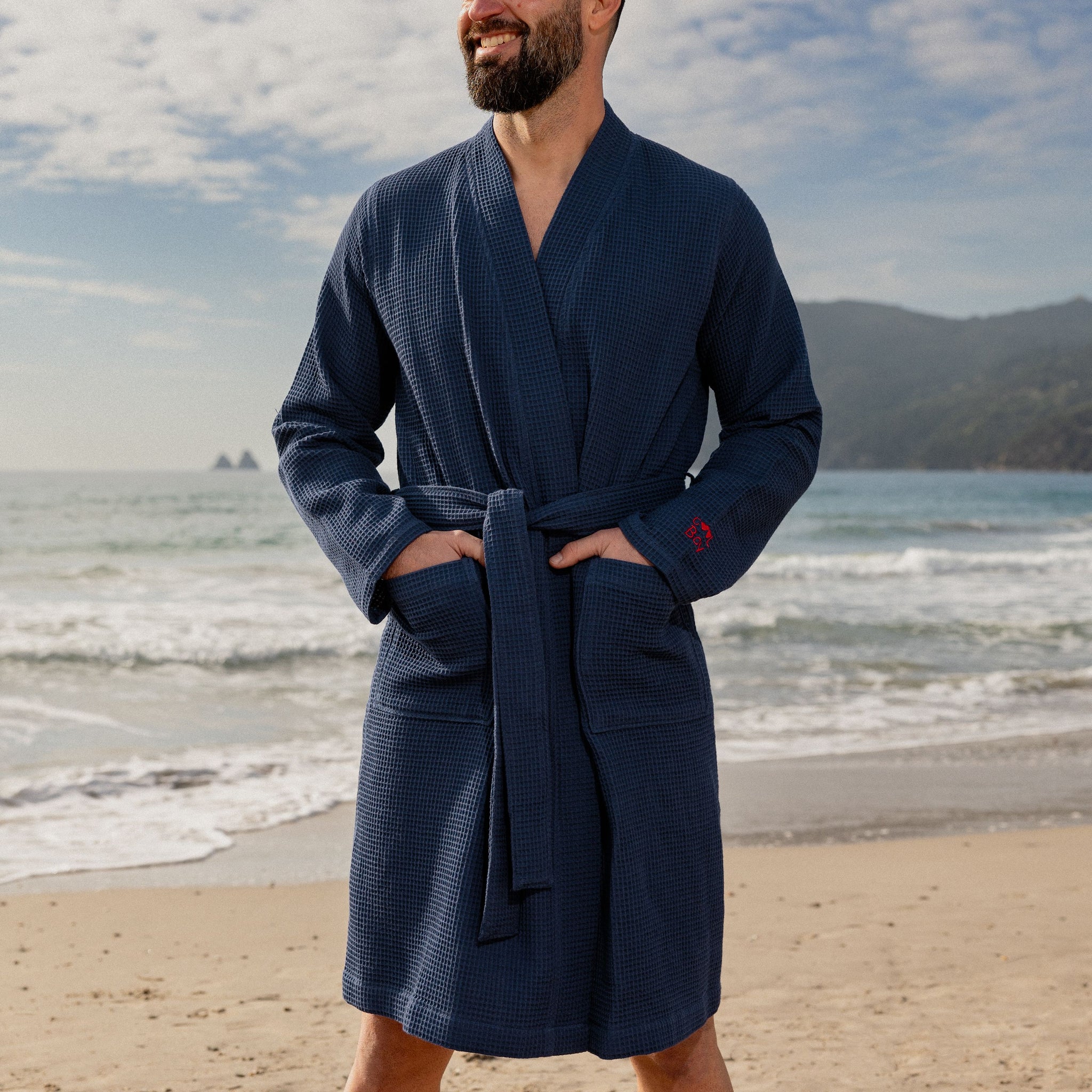 Peignoir Nid Peignoir Homme Sortie De Bain Peignoir Homme Nid D