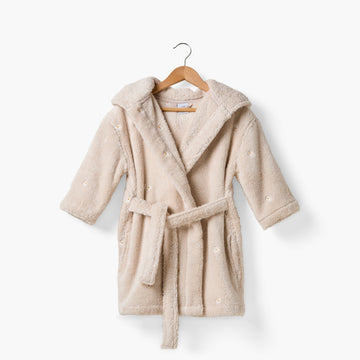Children's bathrobe Zephire Dune/marguerite - 1
