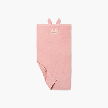 Serviette de toilette coton Wonderful vieux rose - 1
