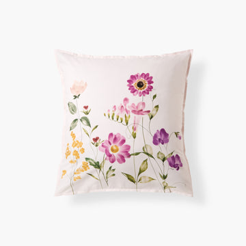 Nubepine Eva Edelstein x Carré Blanc square cotton pillowcase - 1