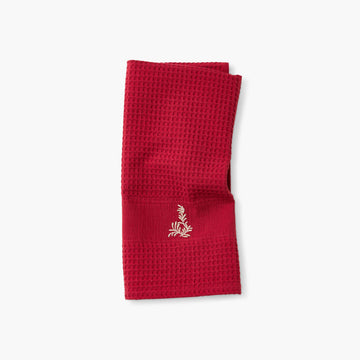 Veillee Bourgondische keukenhanddoek - 1