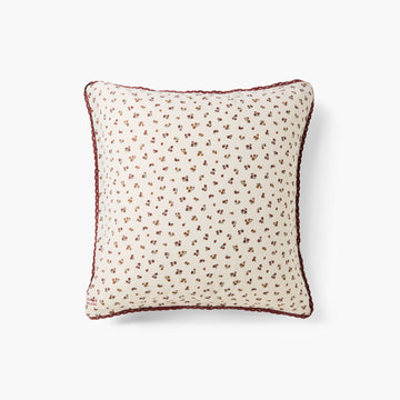 Abelia Moka Floral square pillowcase - 1